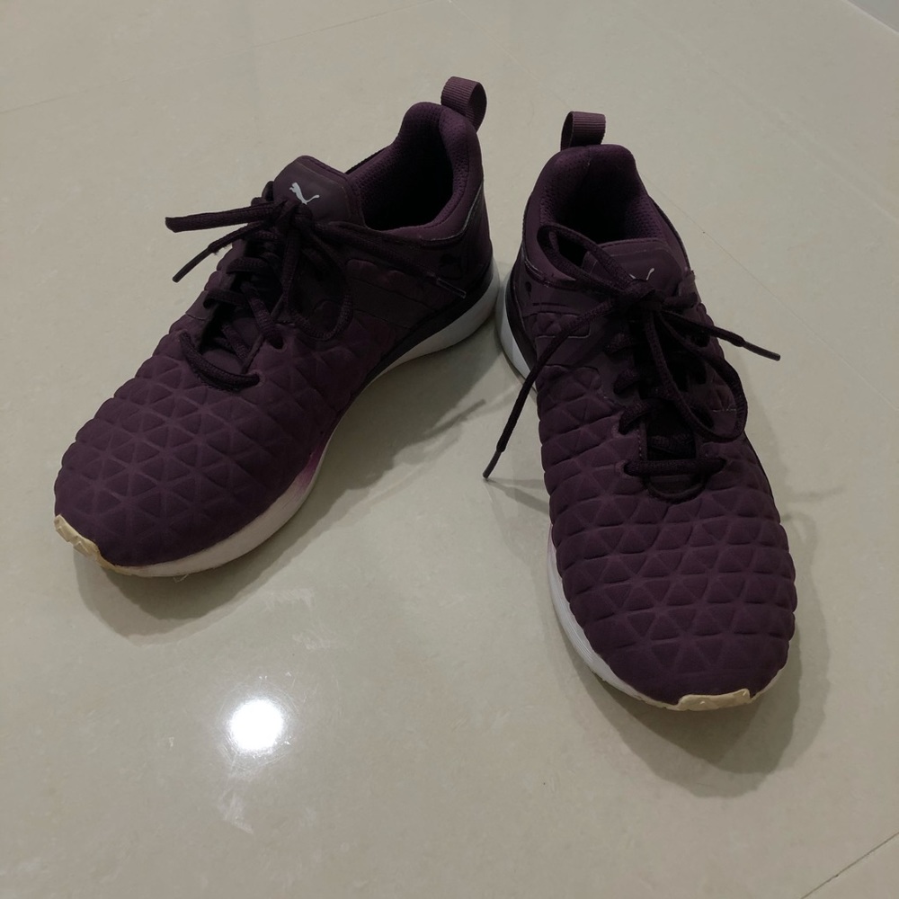PUMA Sneakers Purple Good Condition